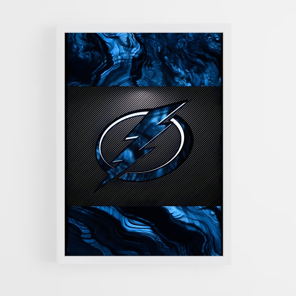 Poster Tampa de bay – affiche Hockey sur glace (vue 3)